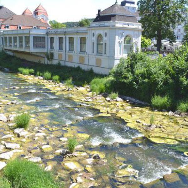 Ahrtal, Fluss, Kurort, Bad Neuenahr, Natur, Kurgebäude, Erholung, Rheinland-Pfalz,