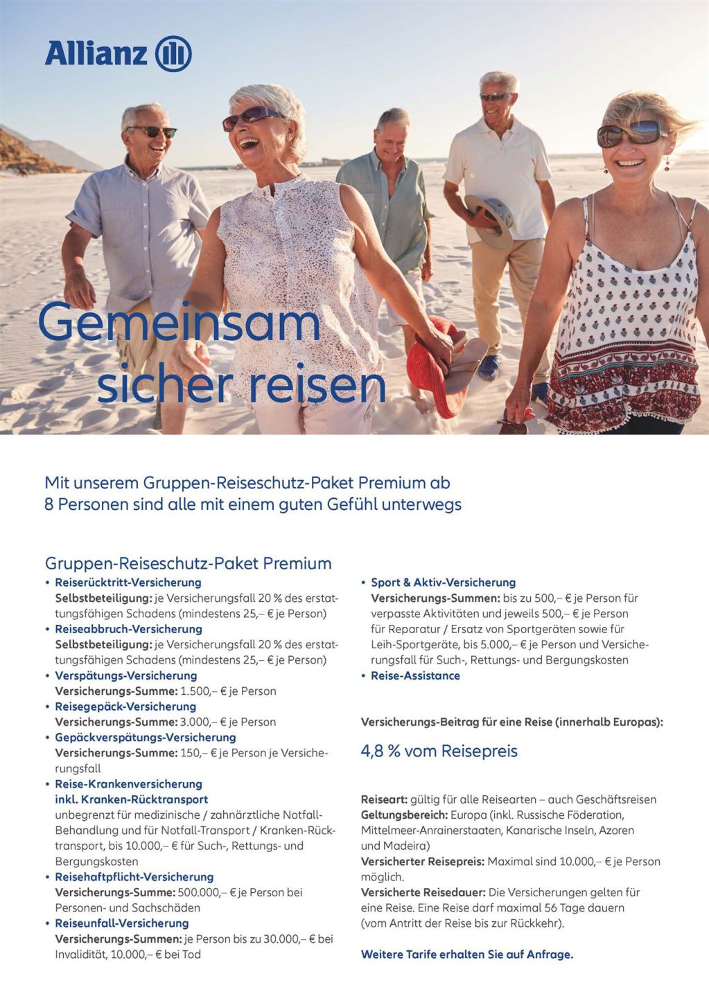  Allianz Travel, Reiseversicherung, Natur, Urlaub, Sicherheit, Reiseschutz.
