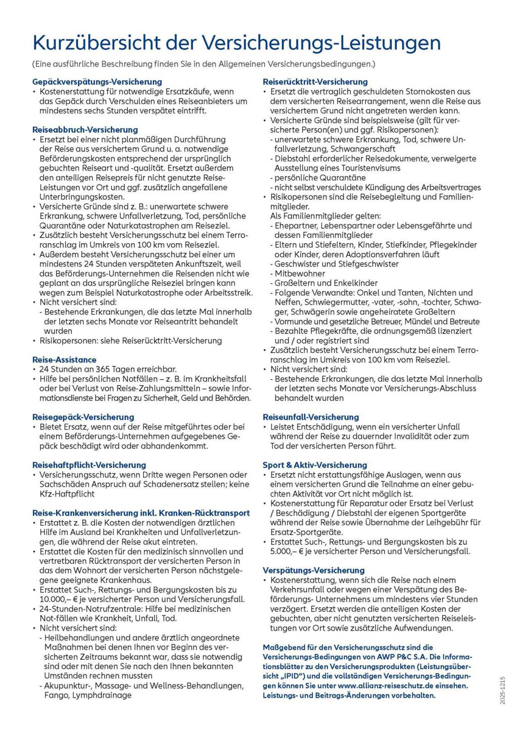  Allianz Travel, Reiseversicherung, Natur, Urlaub, Sicherheit, Reiseschutz.