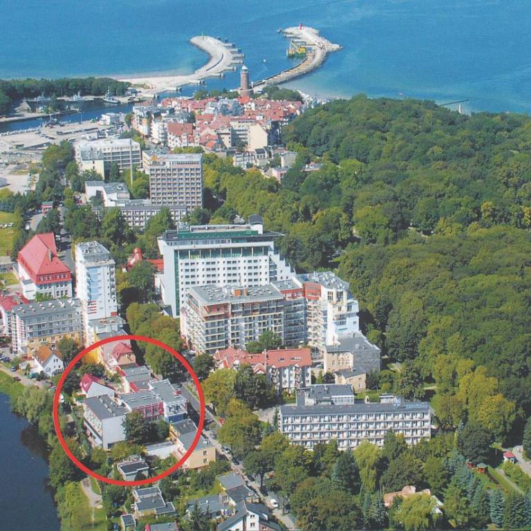 kolberg, ortsansicht, stadt, ostsee, promenade, architektur, urlaub, polen, küste, seniorenreise