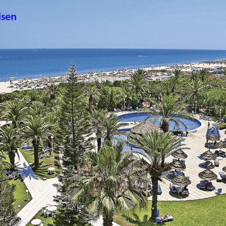 awo, seniorenreisen, strand, meer, urlaub, erholung, badeurlaub, nordafrika, ferien, hotelanlage, sonne, mittelmeer